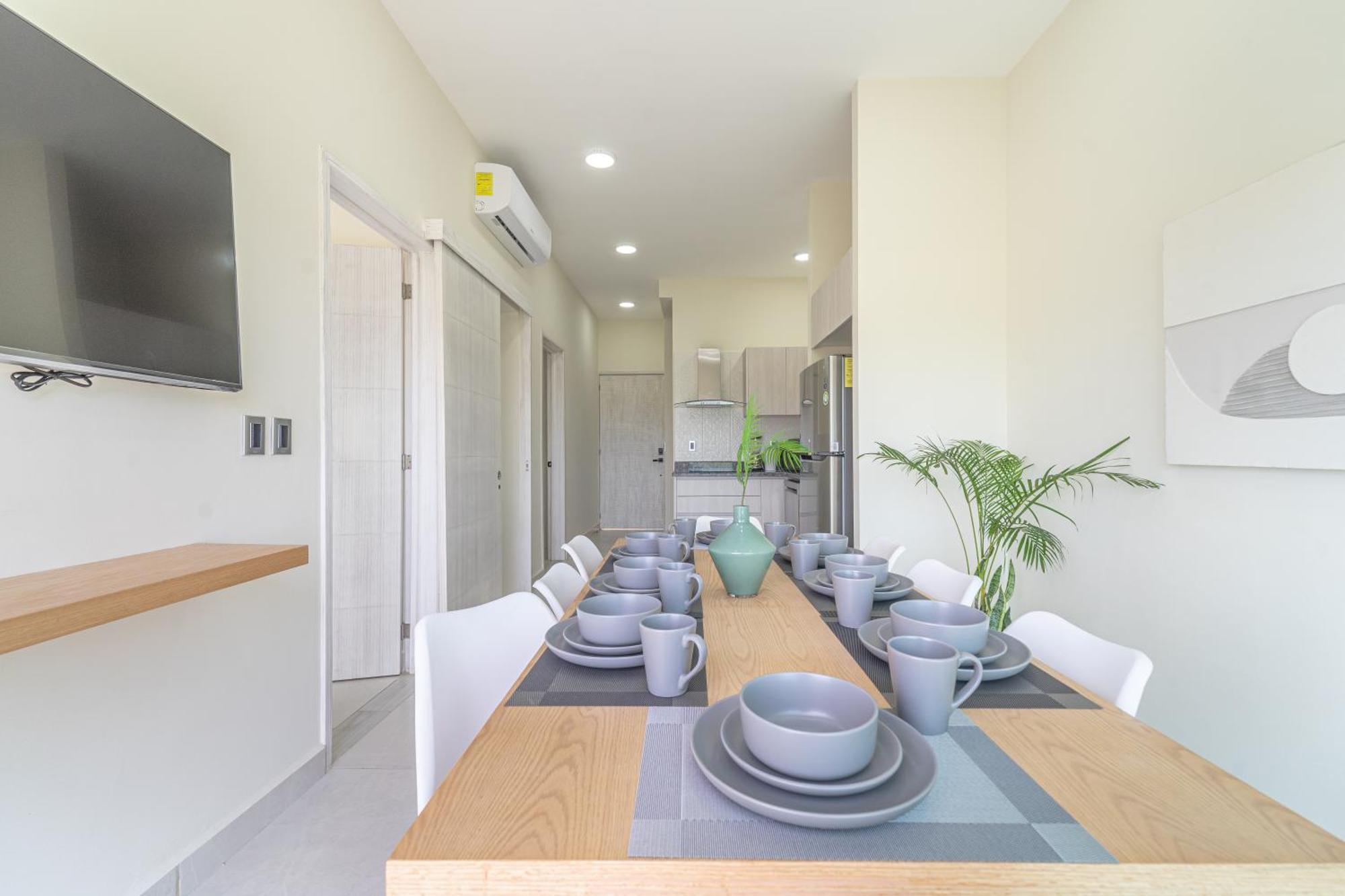 Сasa de vacaciones Penthouse With Jungle View Terrace Gym Pool Hottub *